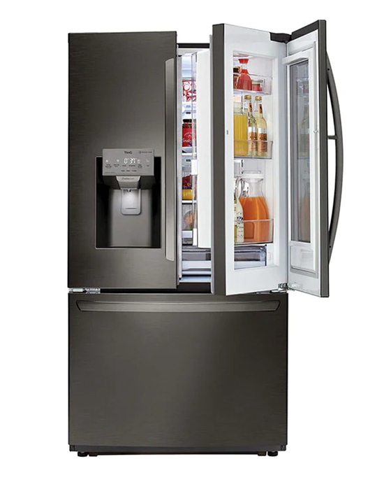 LFXS26596D 26 cu. ft. Smart wi-fi Enabled InstaView Door-in-Door Refrigerator - Image 1