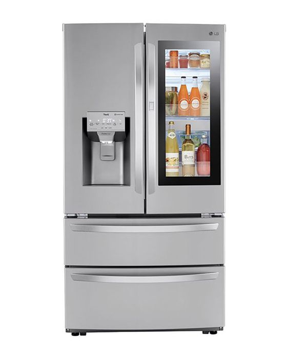 LRMVS2806S 28 cu ft. Smart InstaView Door-in-Door Double Freezer Refrigerator with Craft Ice - Image 1