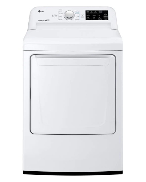 DLE7100W LG 7.3 cu. ft. Electric Dryer with Sensor Dry Technology - Image 1