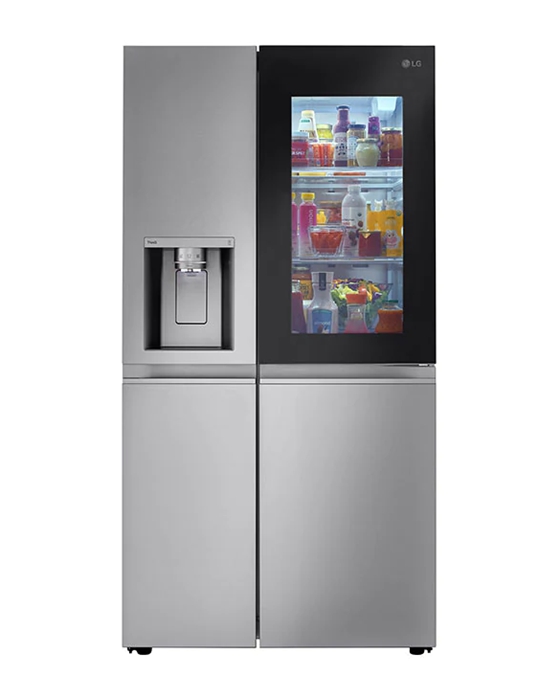 LRSOC2306S 23 cu. ft. Smart Side-by-Side Counter-Depth InstaView® Refrigerator with Craft Ice™ - Image 1